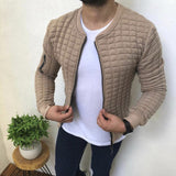 Quality Men's Autumn Pleats Fit Jacket Zipper Casual Cardigan Coat Sports Casual Men Hip Hop Man Jacket Bomber Jackets